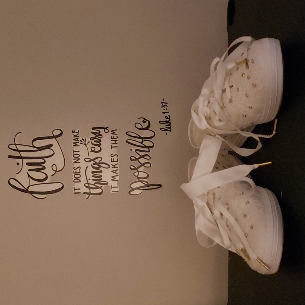 Keds Champion KS Lace White Tennis Shoes